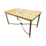 Marble coffee table