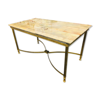 Marble coffee table