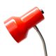 Veneta Lumi articulated red desk lamp, 60s