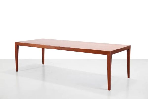 Table basse en teck Danish Severin Hansen pour Haslev