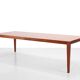 Table basse en teck Danish Severin Hansen pour Haslev