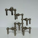 6 Nagel S22 candle holders, vintage