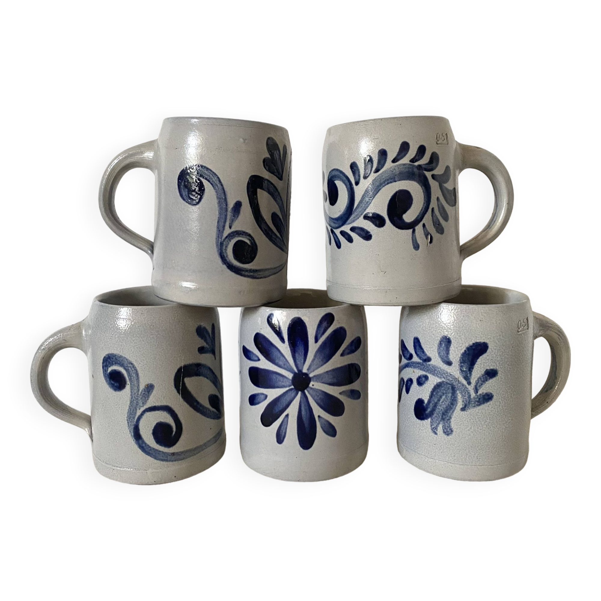 Beer mug, hand painted, Germany