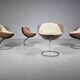 Sphere dining chairs by Boris Tabacoff for MMM, France, 1970s