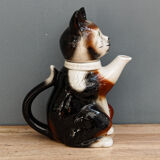 Tony wood english teapot, cat form