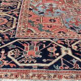 Tapis Persan Heriz Ancien Vers 1900/1910
