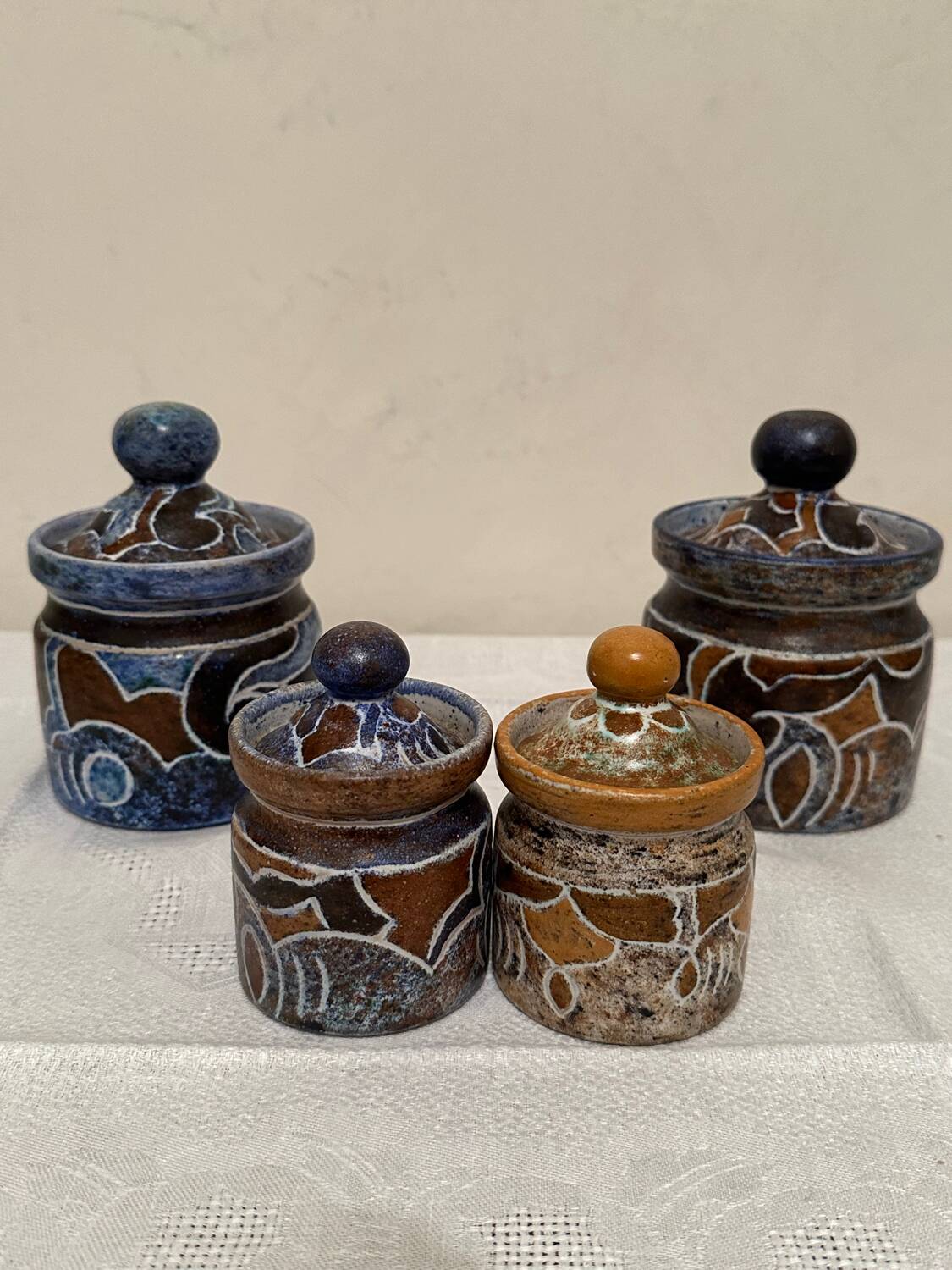 Ceramic pot by Bernard Buffat