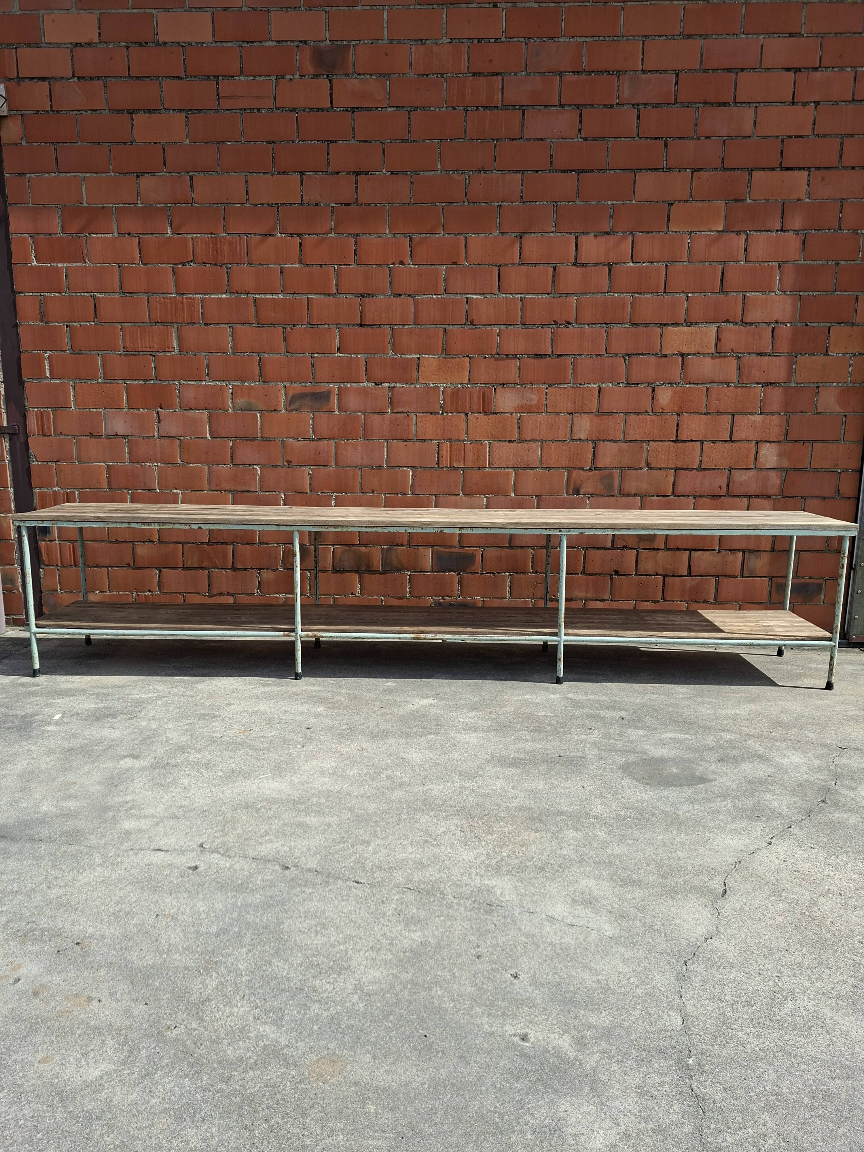 Large industrial table | workbench | console | workshop table