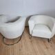Fauteuils Chromés par Jindrich Halabala, Set de 2