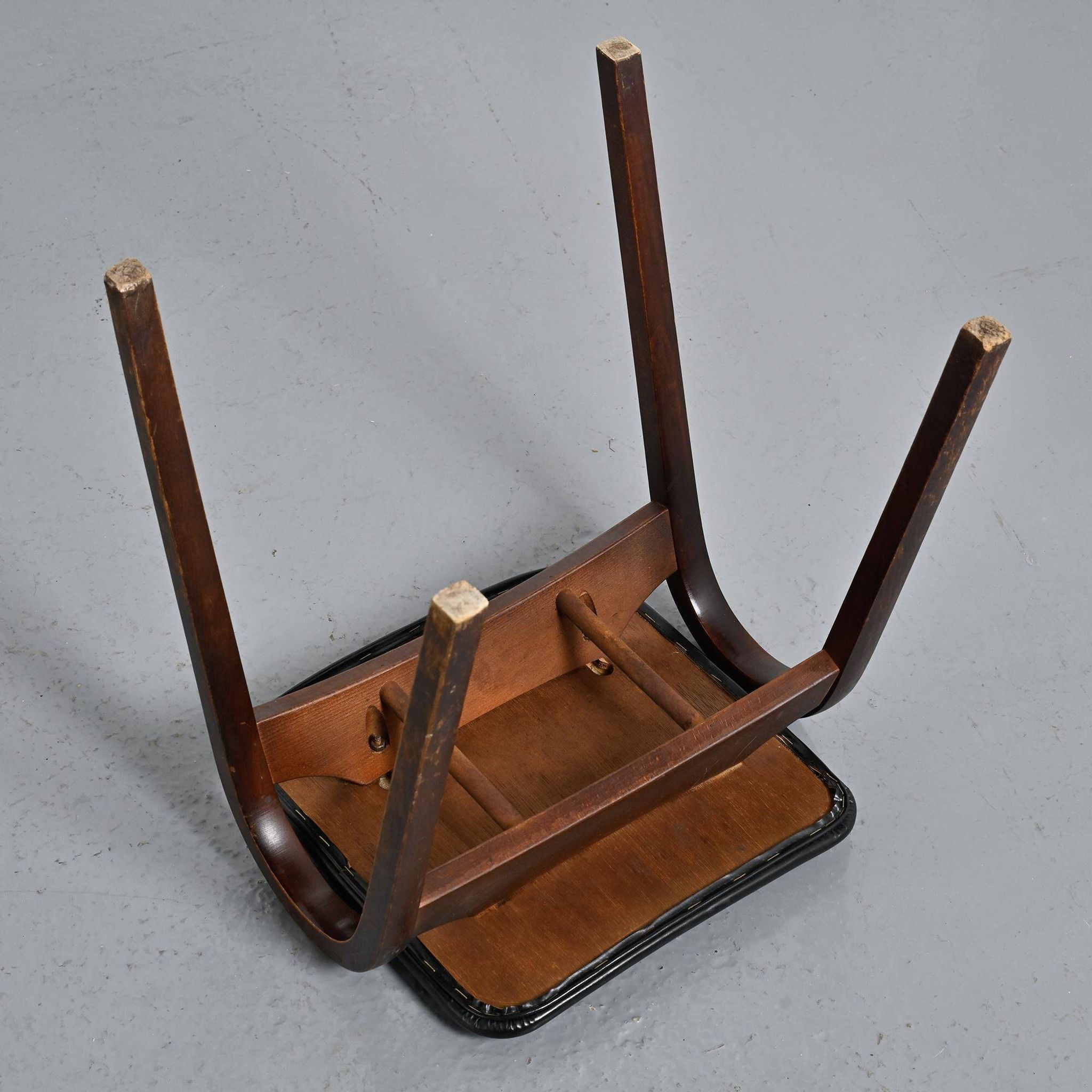 Pair of stools by Isamu Kenmochi for Akita Mokko, Japan circa 1960.
