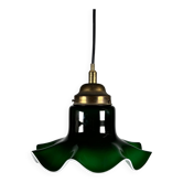 1960s 1970s Hanging Lamp from Peill & Putzler Germany Space Age Design