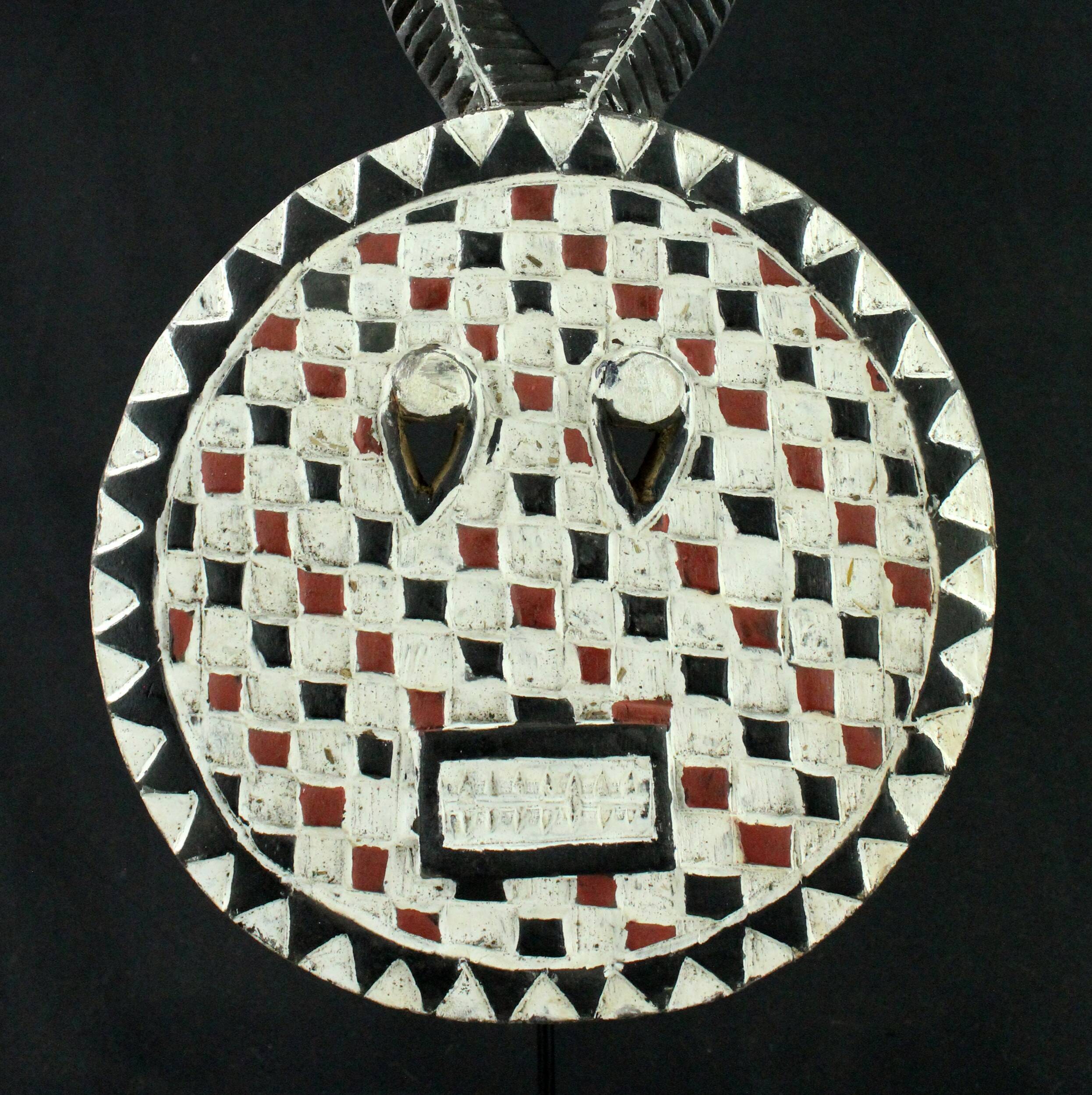 African Art - Goli Baoulé Mask - Arte Africa - Chic Ethnic Wall Decor - African Mask - 50 cms