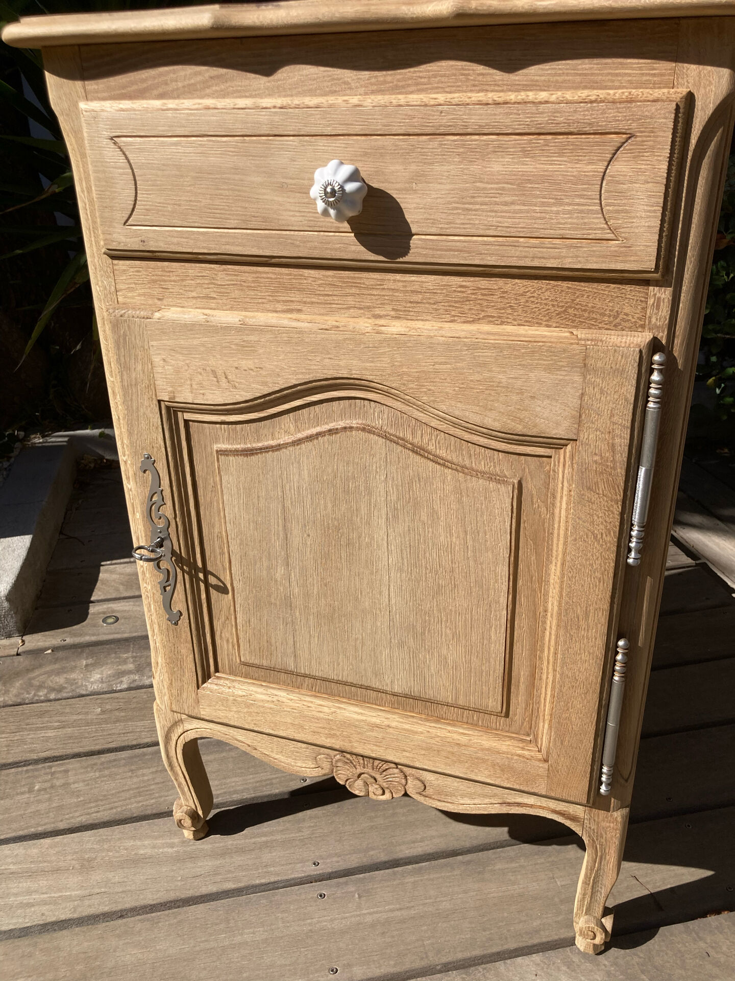 Superb rustic oak jam cupboard of top quality!!