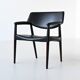 E. Larsen & A. Bender Madsen armchair in rosewood Willy Beck Denmark 1949