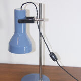 Blue table lamp, 70's