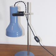 Blue table lamp, 70's