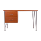 Mid-century danish teak & chrome desk, 1960s