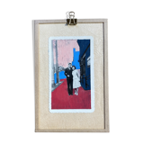 bold pastels in old photo - Canada 1949