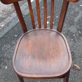 Set of 3 Baumann bistro chairs