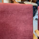 Burgundy Scandinavian armchairs