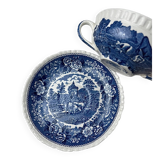 Adams English Scenic dish and bowl with handles