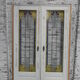 2 portes coulissantes de style art déco