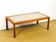 Table basse scandinave en teck et céramique 1960