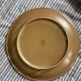 8 beige Berne stoneware plates wabi sabi