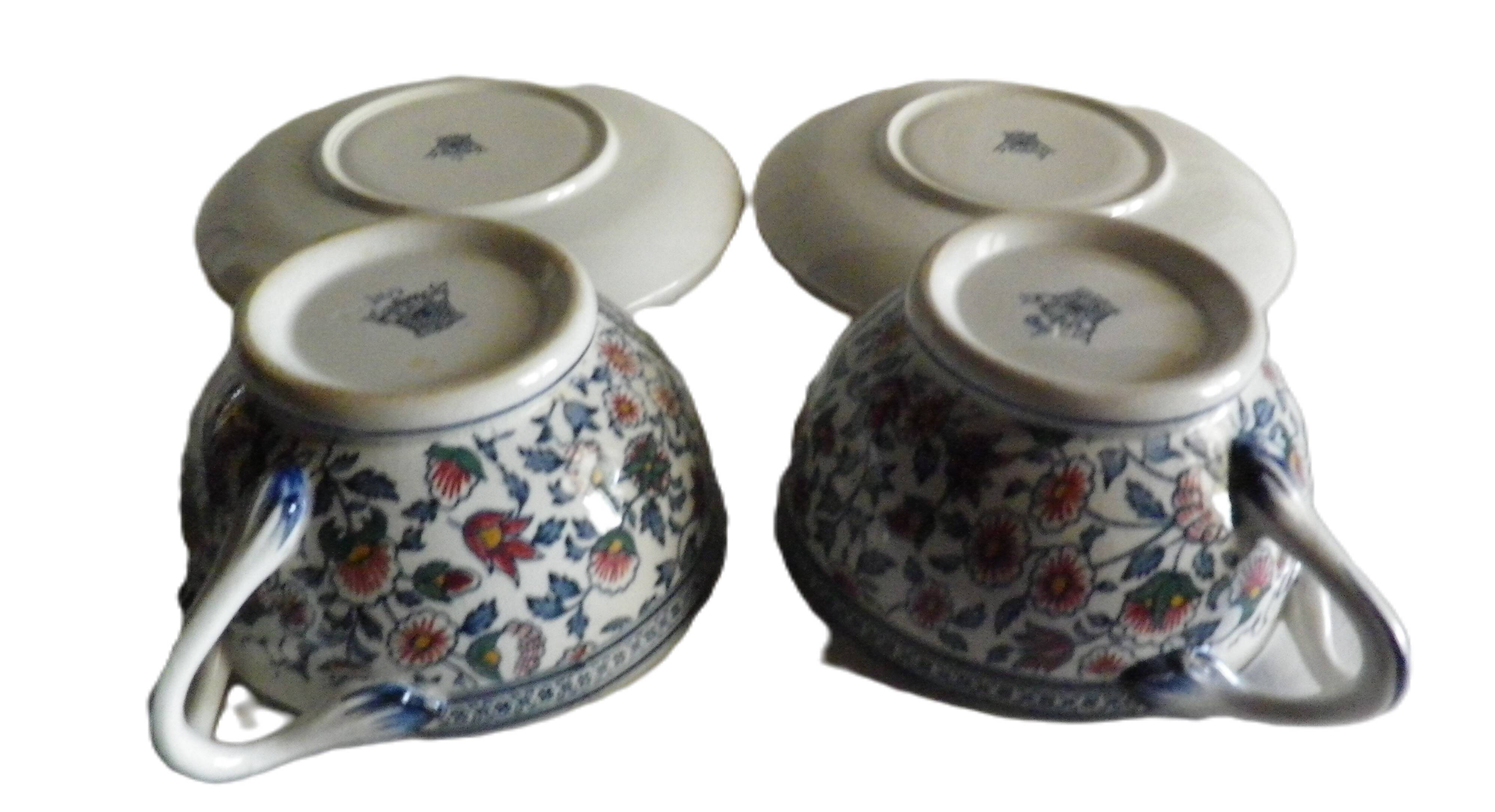 Gien cashmere lunch set