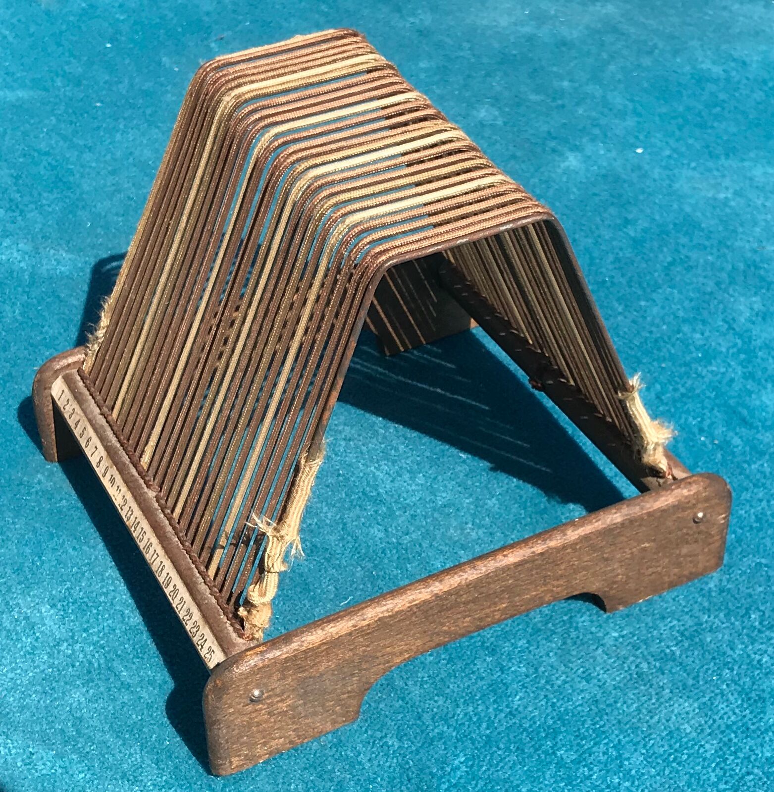 Wooden vinyl holders