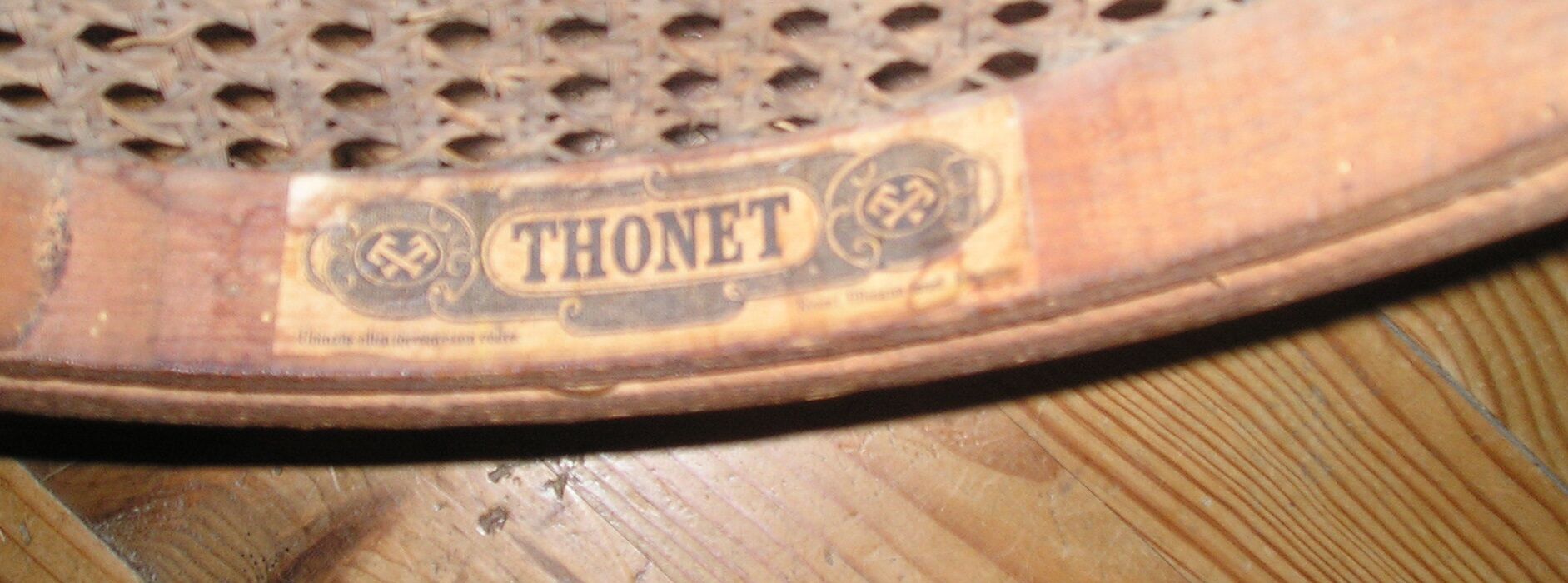 Trio of Thonet chairs late 19th model 14