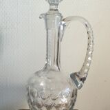 Old crystal decanter