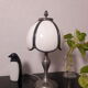 Tin lamp, stained glass, mushroom