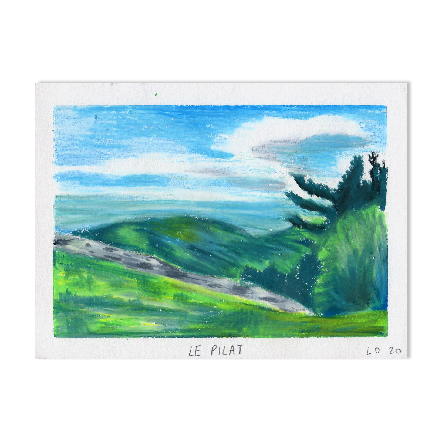 Original drawing "The Pilat"