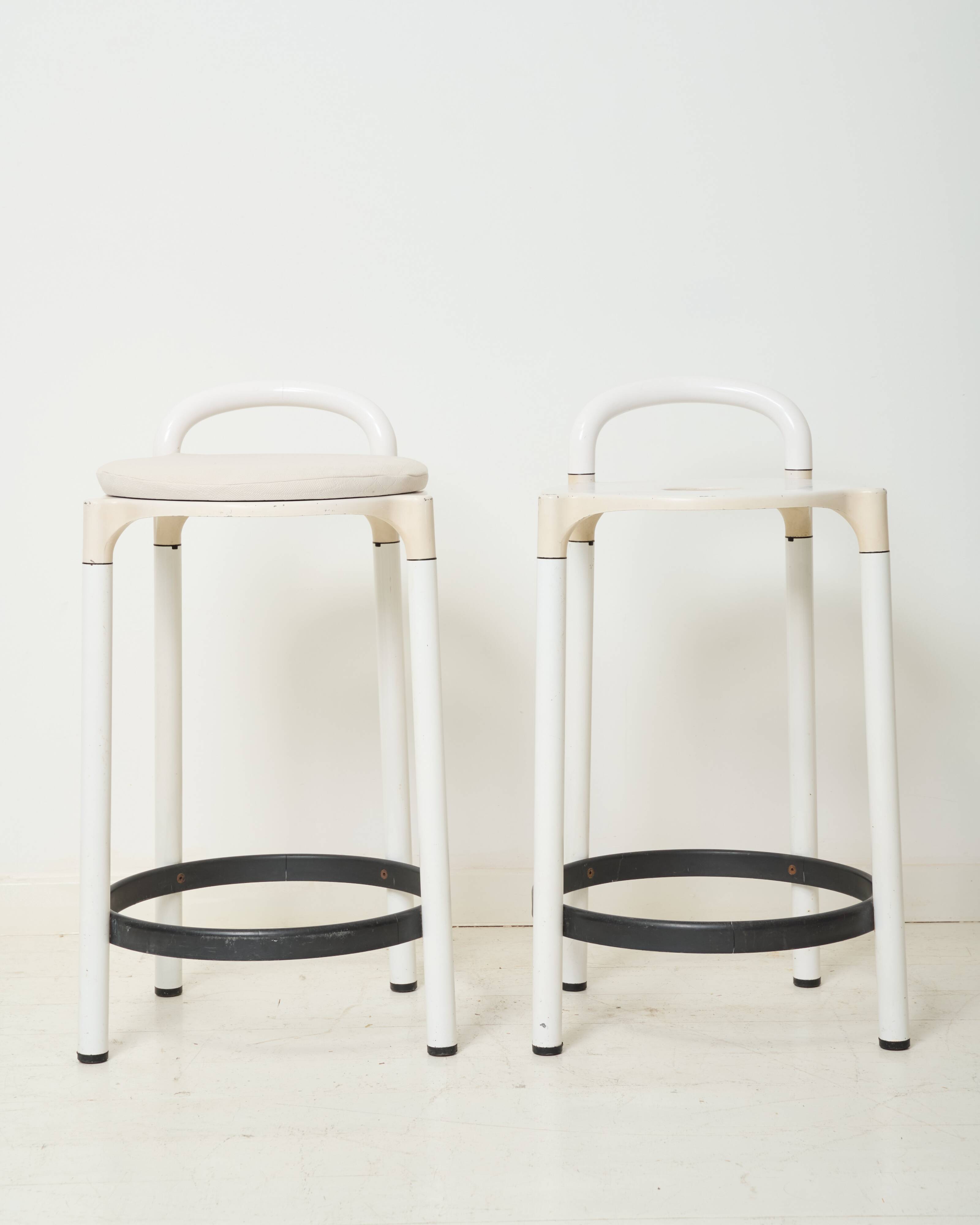Duo de tabourets, Anna Castelli, Kartell, 1980s