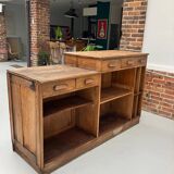 Old shop counter from the early 20th century