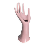 Handmade pink vintage soliflore ring sizer