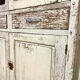 Buffet, dresser, pantry in patinated wood