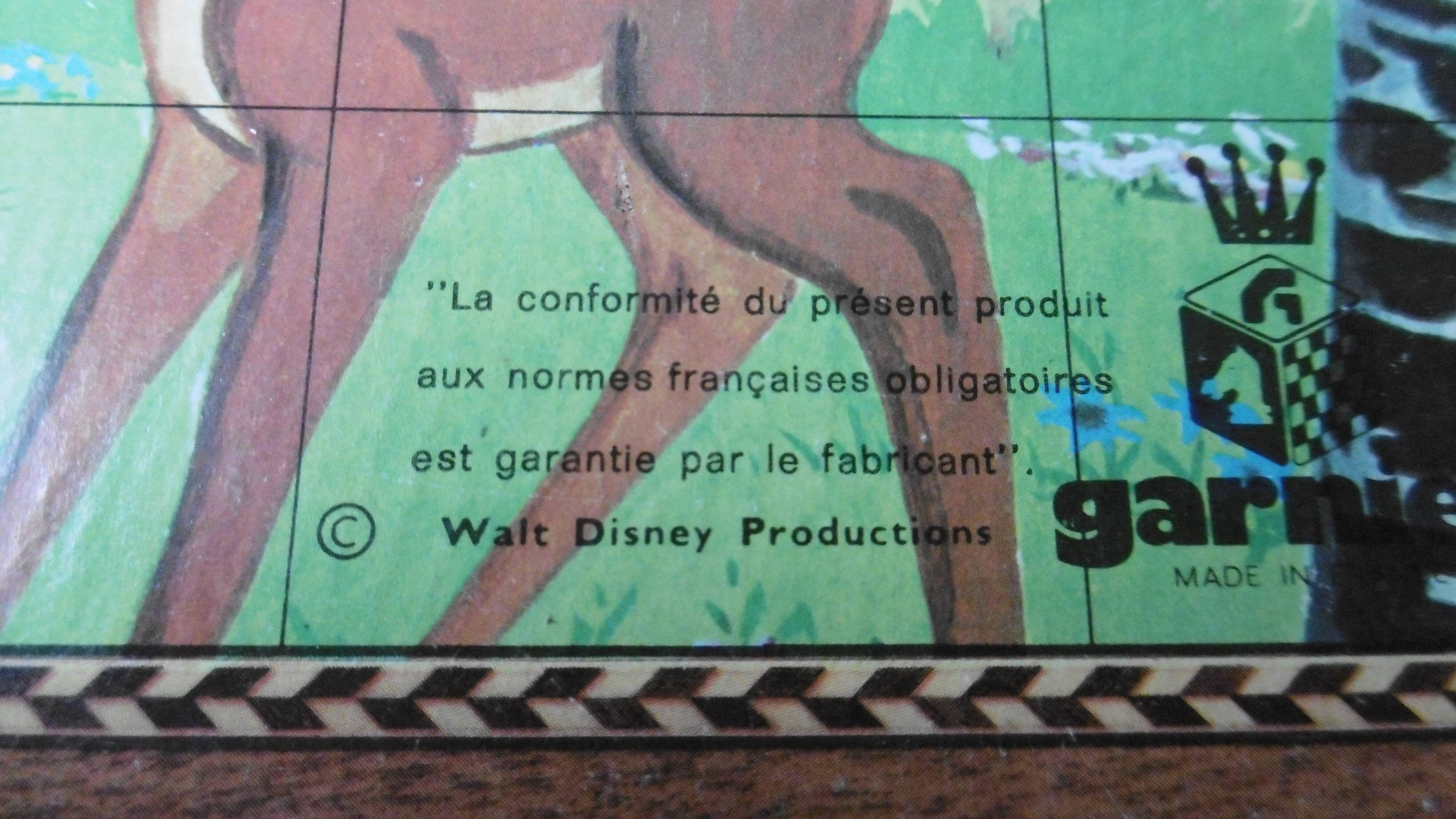 Box of vintage Disney cubes