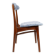 Pair of vintage lavender velvet chairs from the mid-century, designed by Rajmund Hałas, Poland, 1960.