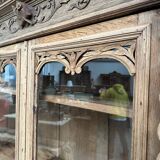 Late 19th century oak library