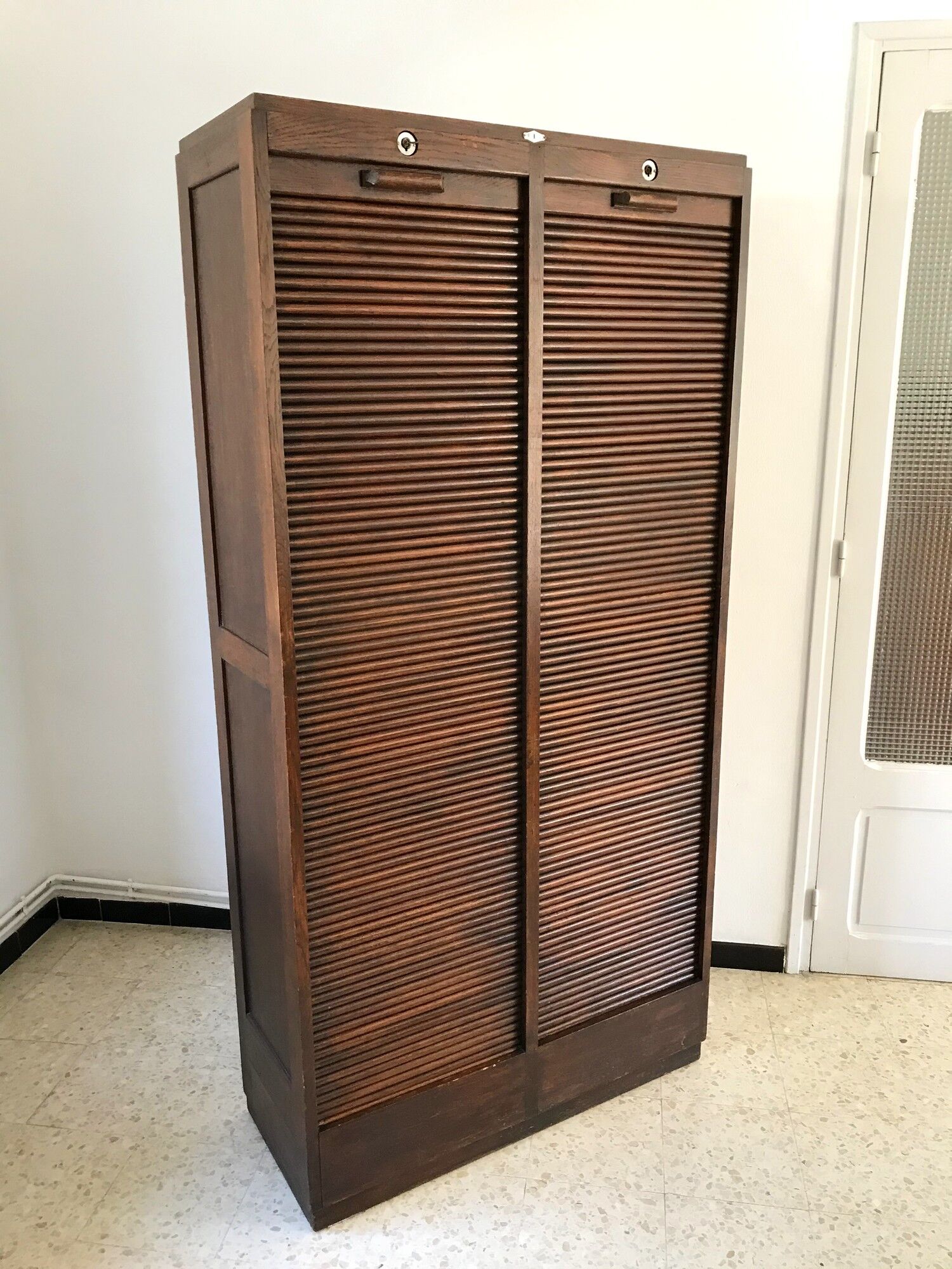 Old curtain binder Radia oak 30s