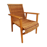 Wicker armchair