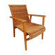 Wicker armchair