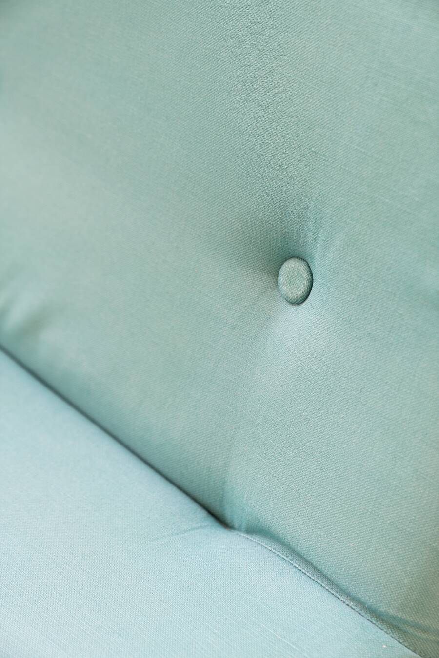 Set of two Lev & Lev armchairs in fabric, removable covers, with fiberglass structure, year