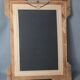 Old mirror frame wood and gilded stucco around 1900 61x46 cm sb