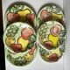 Italian ceramic fruit plates