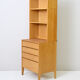 Original 1960s oak bookcase with drawers
