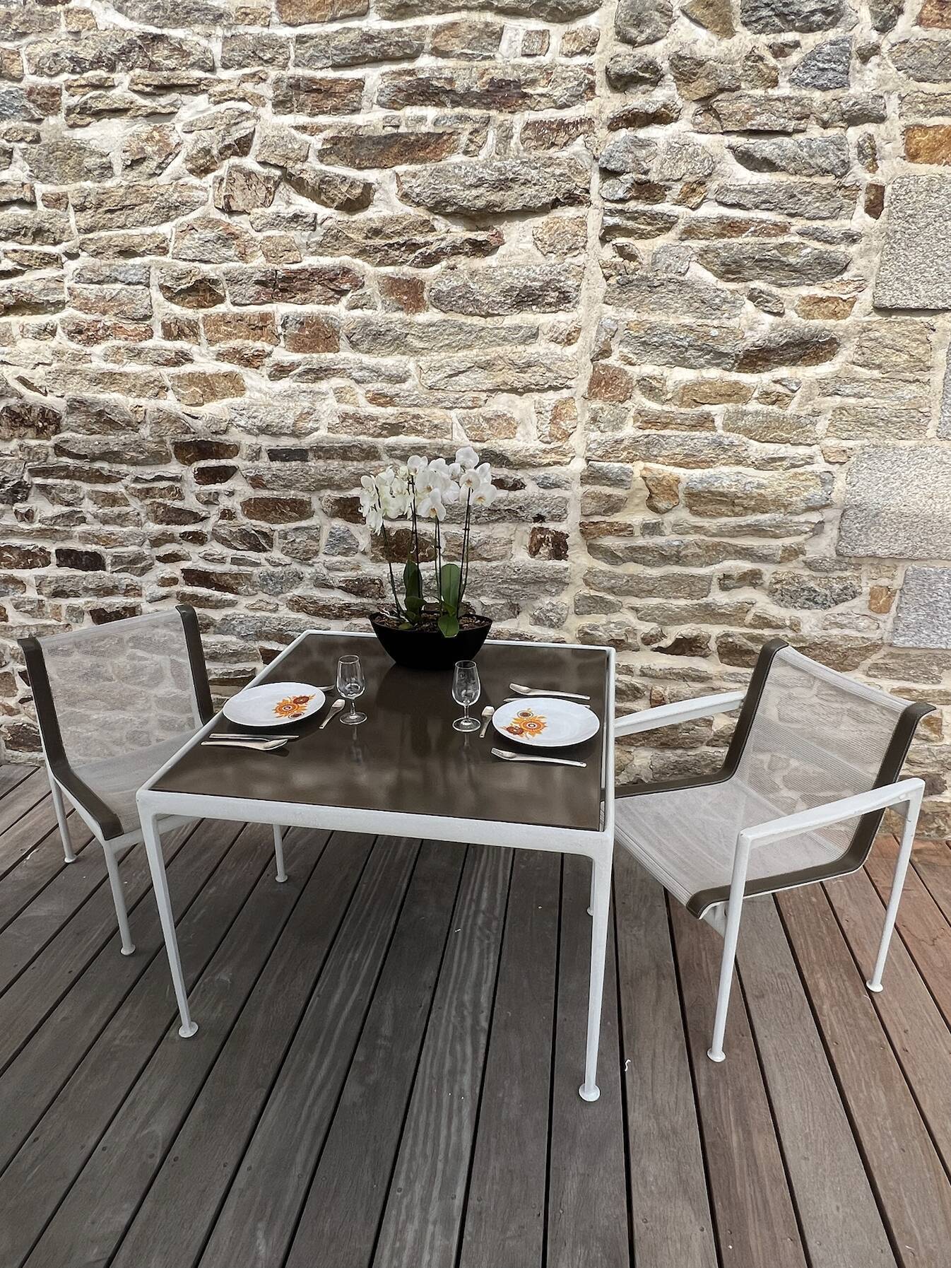 Garden furniture Robert Schultz edition Knoll international circa 1966