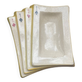1950s Square Ace Ashtray